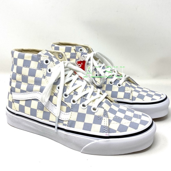 Vans Other - VANS 🔥SALE!🔥 Men's Sneakers Size 13 SK8-Hi Tapered Check Blue VN0A4U16XHX